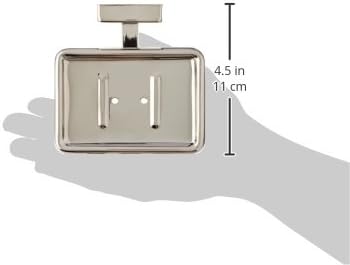 Moen P1760 Stainless Steel Wallmount Soap Holder, Stainless