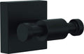 Franklin Brass Maxted (1-Pack) Towel Hooks Matte Black Bathroom Hooks Wall Mounted for Robes & Towels 2-Prong Hand Towel Hook Holder Kitchen, Bath, Bathroom Accessories MAX35-FB
