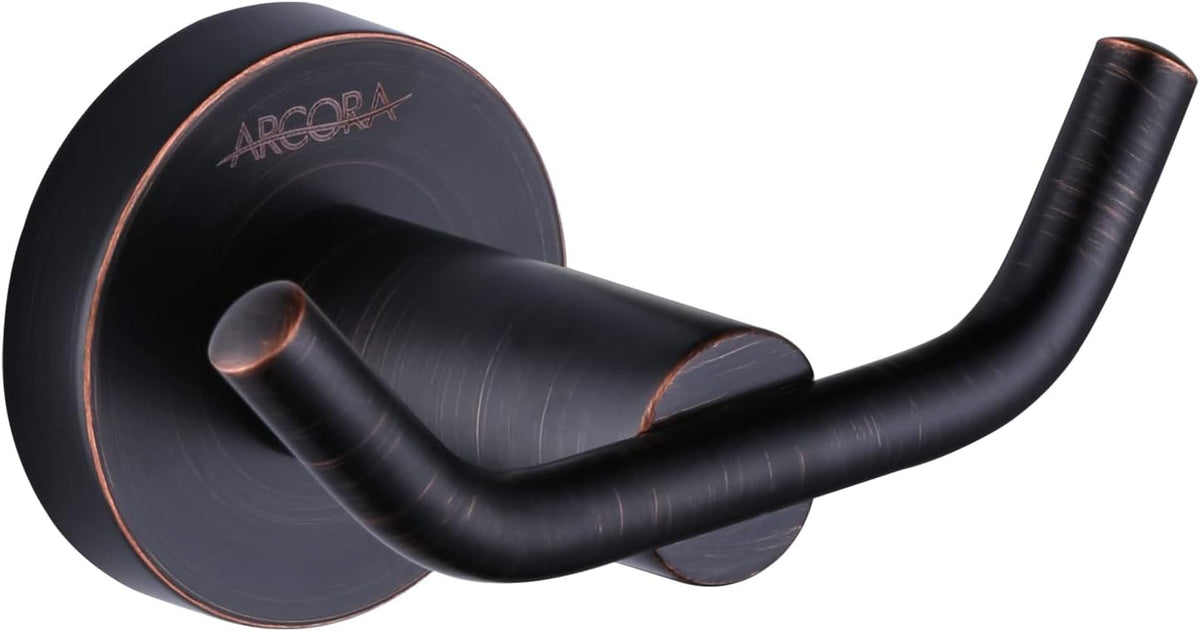 ARCORA Oil Rubbed Bronze Towel Hooks, SUS 304 Stainless Steel Robe Hook