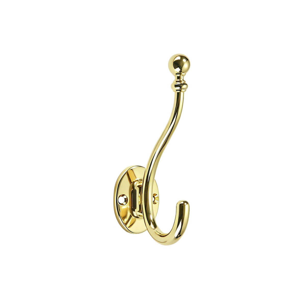 TUNNY Towel Hooks Bathroom - 5 Pack Champagne Bronze Coat Hook Robe Hooks Decorative Wall Hooks for Bathroom Bedroom Kitchen Towel Robe Clothes Cabinet Closet Bathroom Hardware