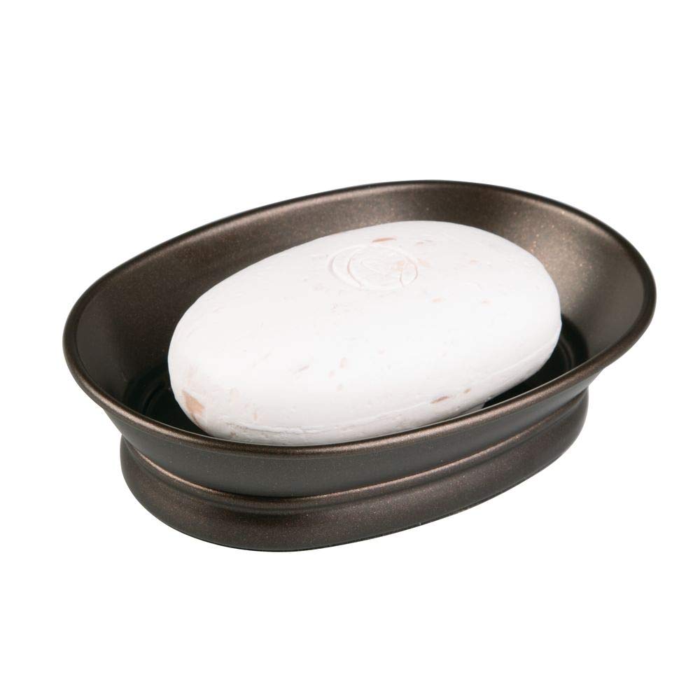 Design Soap Dish, Brushed Stainless Steel