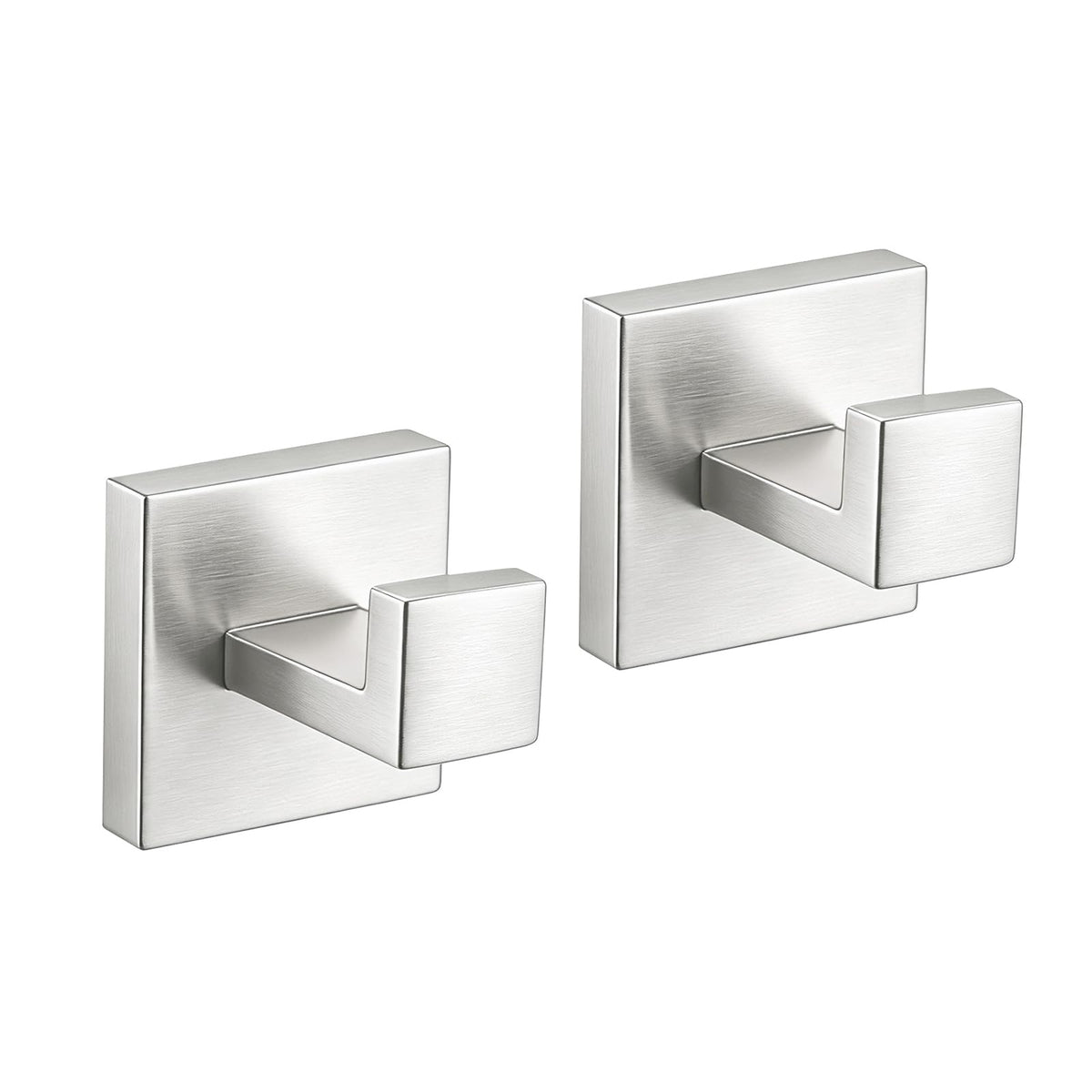 JOPOFI 2 Piece Towel Hook - Bathroom Robe Hook - Matte Black