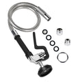 Pre Rinse Hose with Sprayer Valve, 38 Inch Commercial Dish Spray Hose with Spray Head for Commercial Restaurant Kitchen Faucet -Black