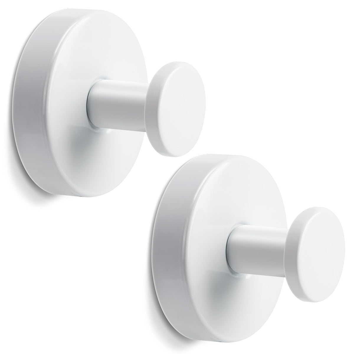 Suction Cup Hooks for Shower,Stainless Steel Towel Hooks No Drill