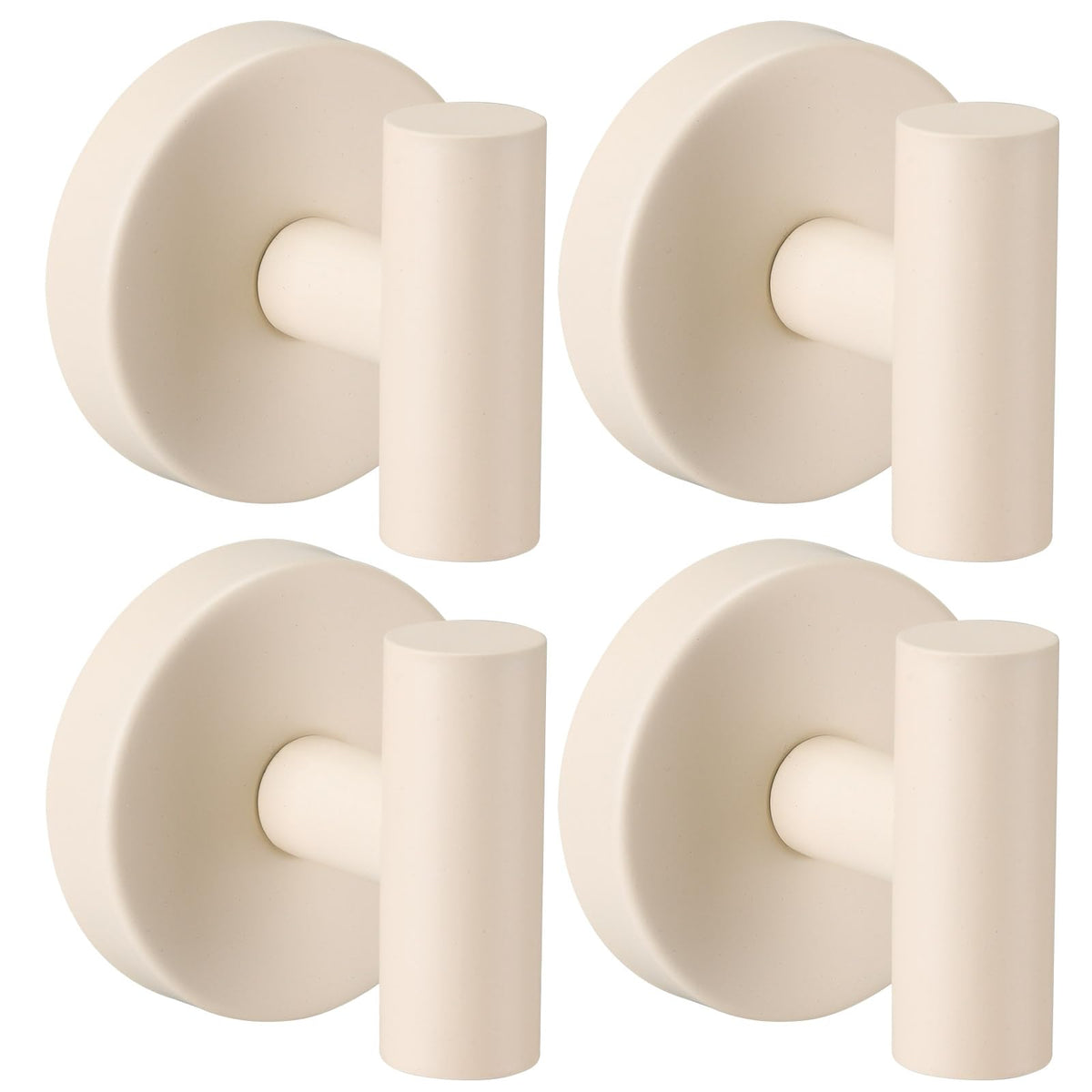 Suction Cup Hooks for Shower - Bathroom Reusable Towel Hooks