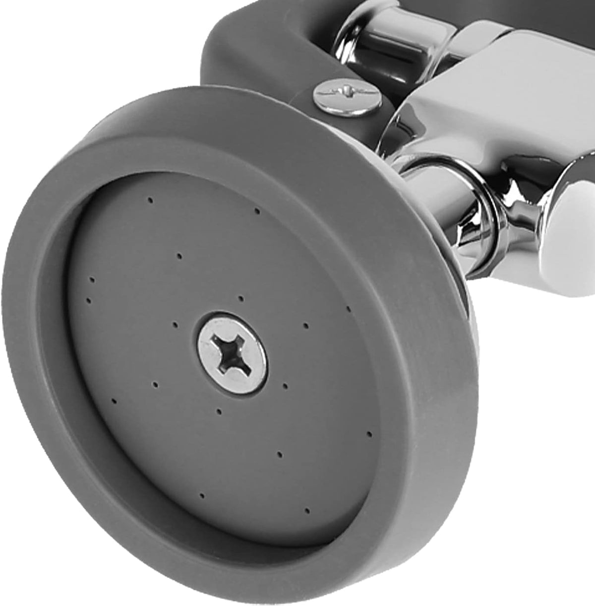 Pre-Rinse Spray Valve Replacement Head for Commercial Kitchen Faucet 1.42GPM Commercial Sink Sprayer High Pressure Dishwasher Sprayer Nozzle with Hand Grip Assembly (Grey)