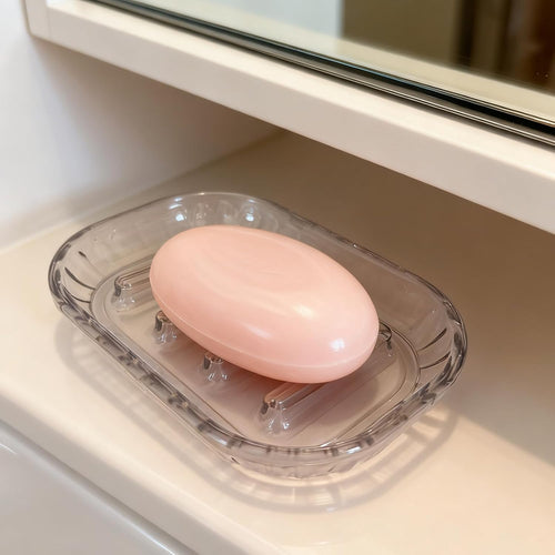 2 Pack Soap Dish Holder for Bar Soap, Bathroom Soap Dishes Bar Soap Holder