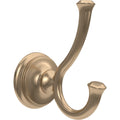 Delta Double Towel Hook for Bathroom or Kitchen| Polished Nickel | Cassidy Accessories