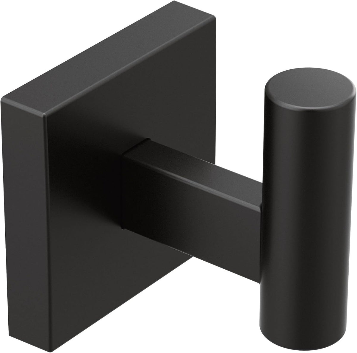 Moen Triva Matte Black Single Towel or Robe Hook, BP1803BL