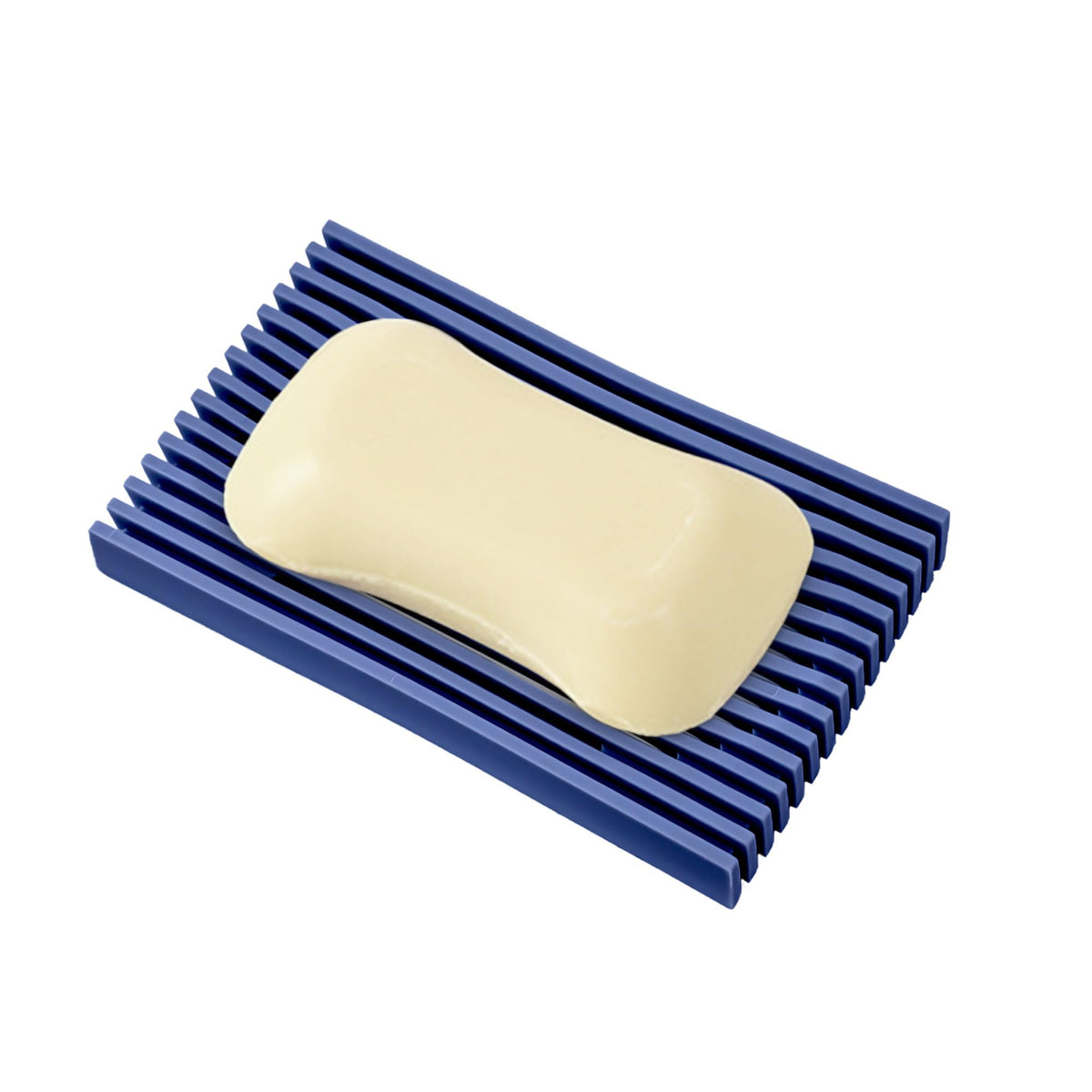 Aoheuo Modern Bamboo Fiber soap Holder and soap Dish Combination (Removable), White, 5.12 Long by 3 Wide, 0.98 inches high, Used in Kitchens, bathrooms, and bar Sinks