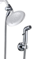 G-Promise 2 Mode Dog Shower Attachment with Extra Long Hose Adhesive Mount