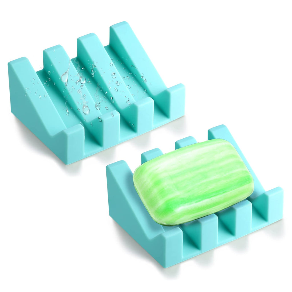 Soap Dish, Bar Soap Holder for Shower for Bathroom, Kitchen, Bathtub, Easy to Clean, Keep Soap Dry, Extend Soap Life