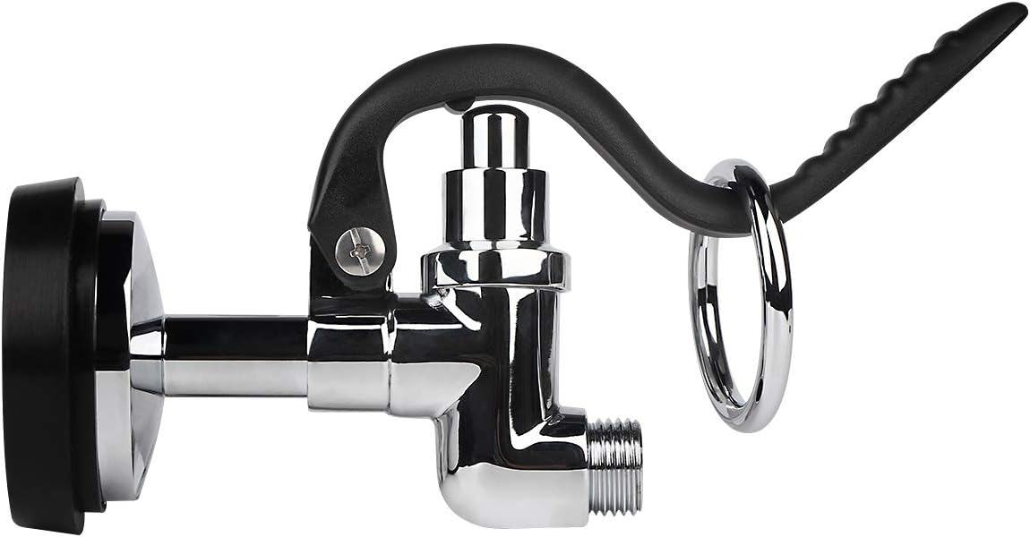 Pre-rinse Spray Valve for Commercial Kitchen Sink Faucet Pre Rinse Sprayer Nozzle Replacement Head with 1.42 GPM Spray Face
