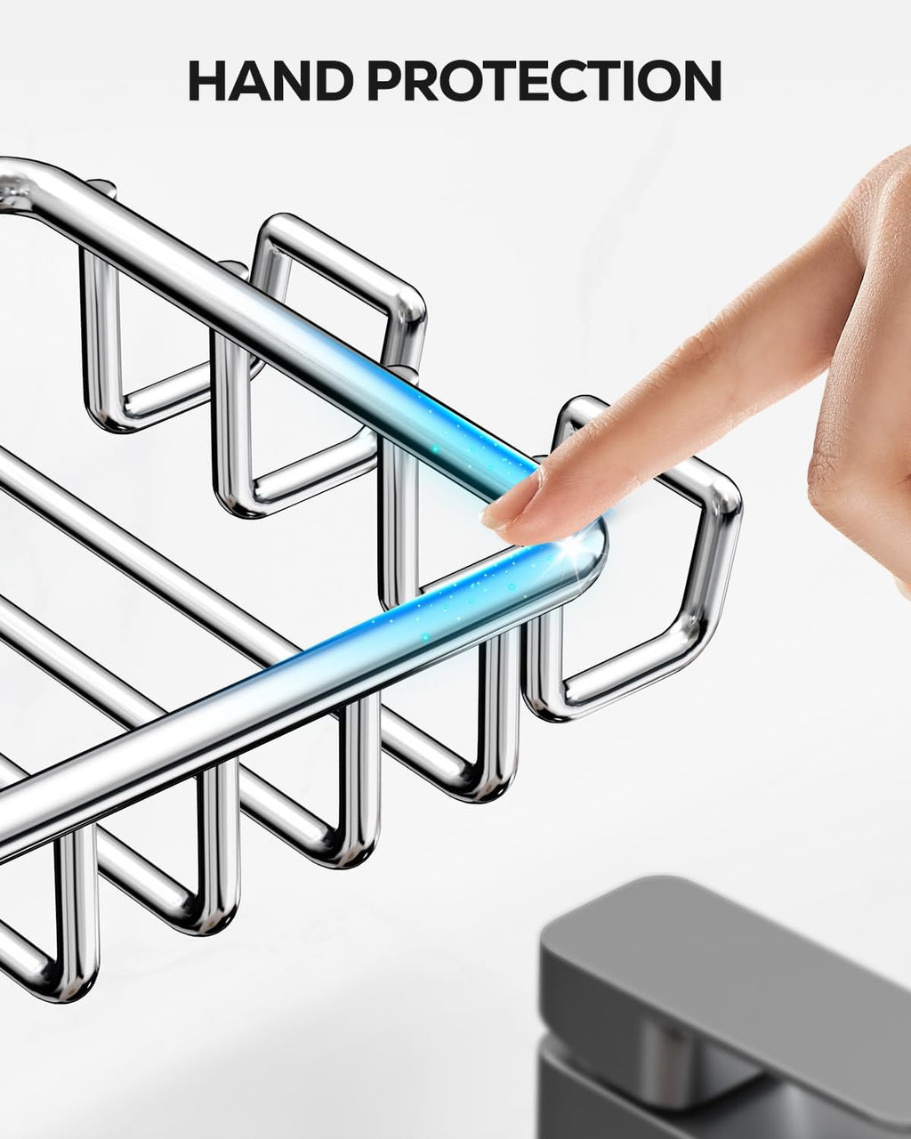 Nieifi Bar Soap Holder for Shower Wall, Adhesive Soap Dish for Bathroom