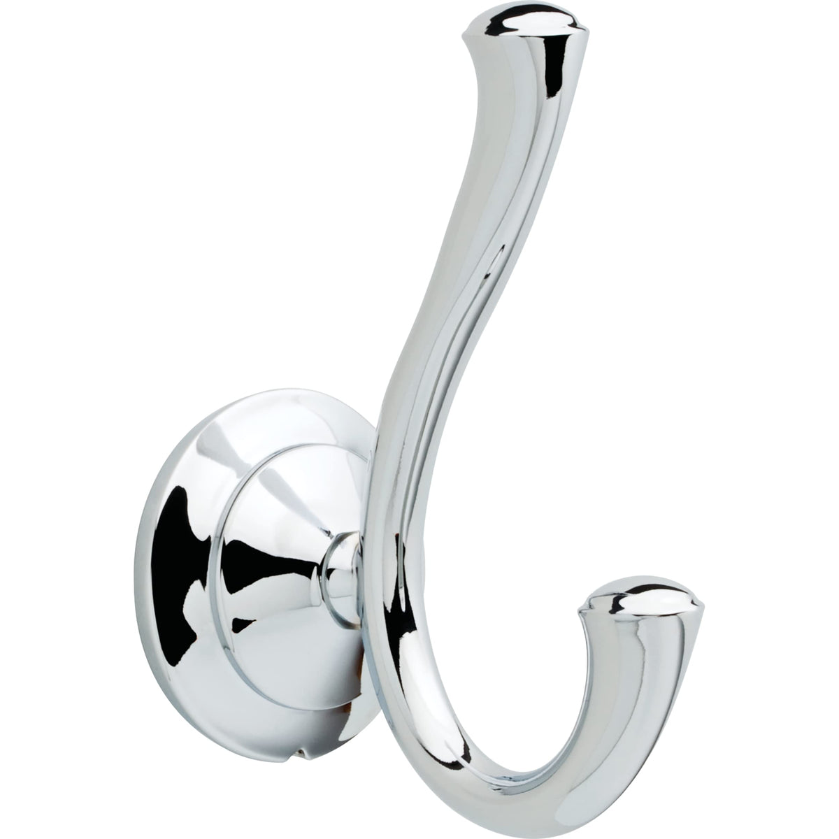 Delta Double Towel Hook for Bathroom or Kitchen| Venetian Bronze | Linden Accessories