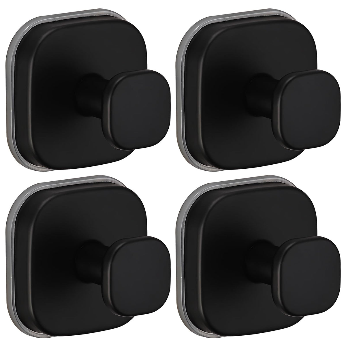 Large Suction Cup Hooks for Shower, 15 lb Towel and Robe Hooks