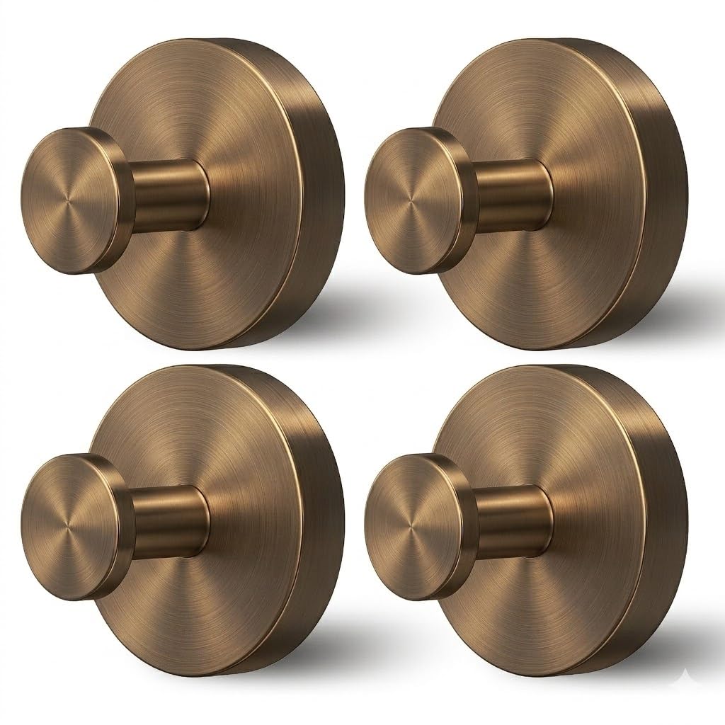 Shower Hooks for Inside Shower,Suction Cup Hooks for Glass Window,Removable Towel Hooks for Bathrooms,4 Packs(Silver)