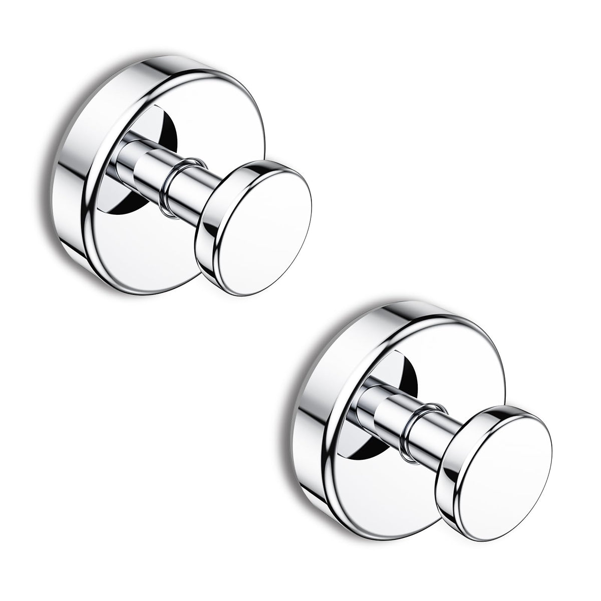 Bntuk Suction Cup Hooks for Shower, Removable Towel Hooks for Bathroom
