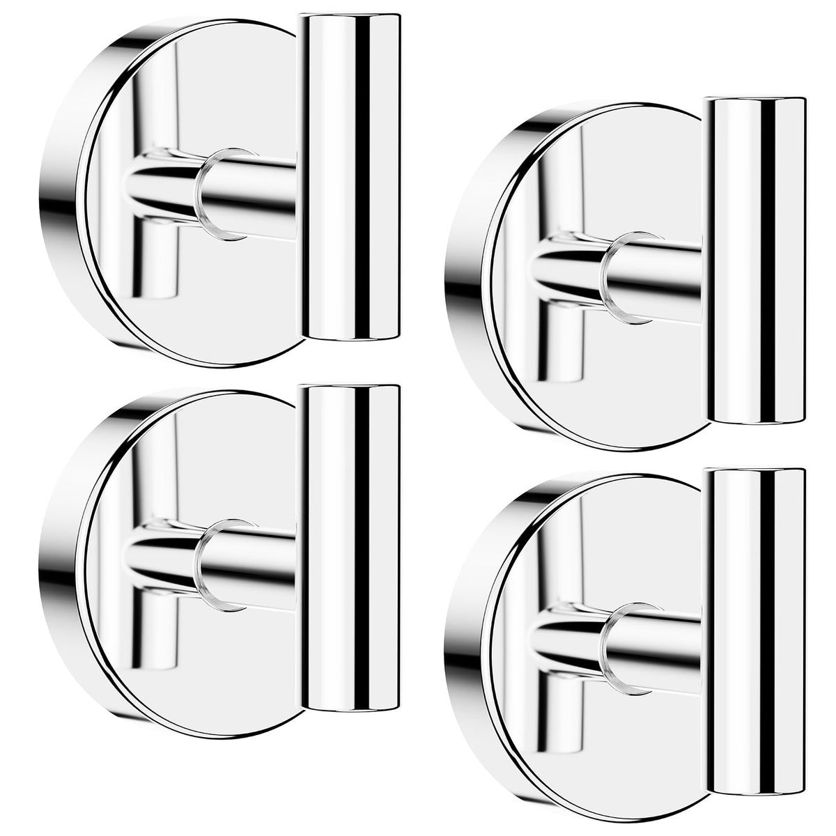 Suction Cup Hooks for Shower, Towel Hooks for Bathroom Inside Shower
