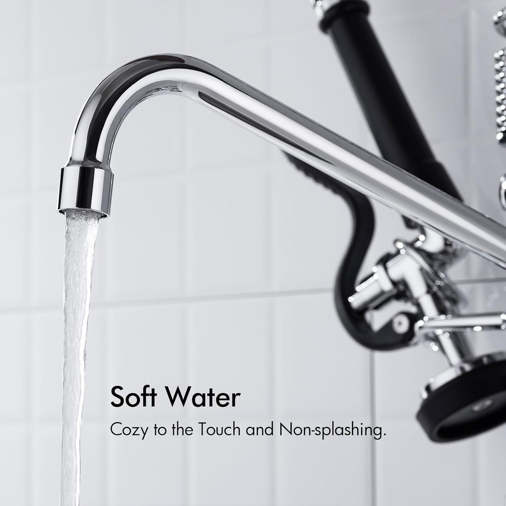 NSF/ANSI 61 Certified BAGNOLUX Commercial Sink Faucet, Rv Kitchen Faucet