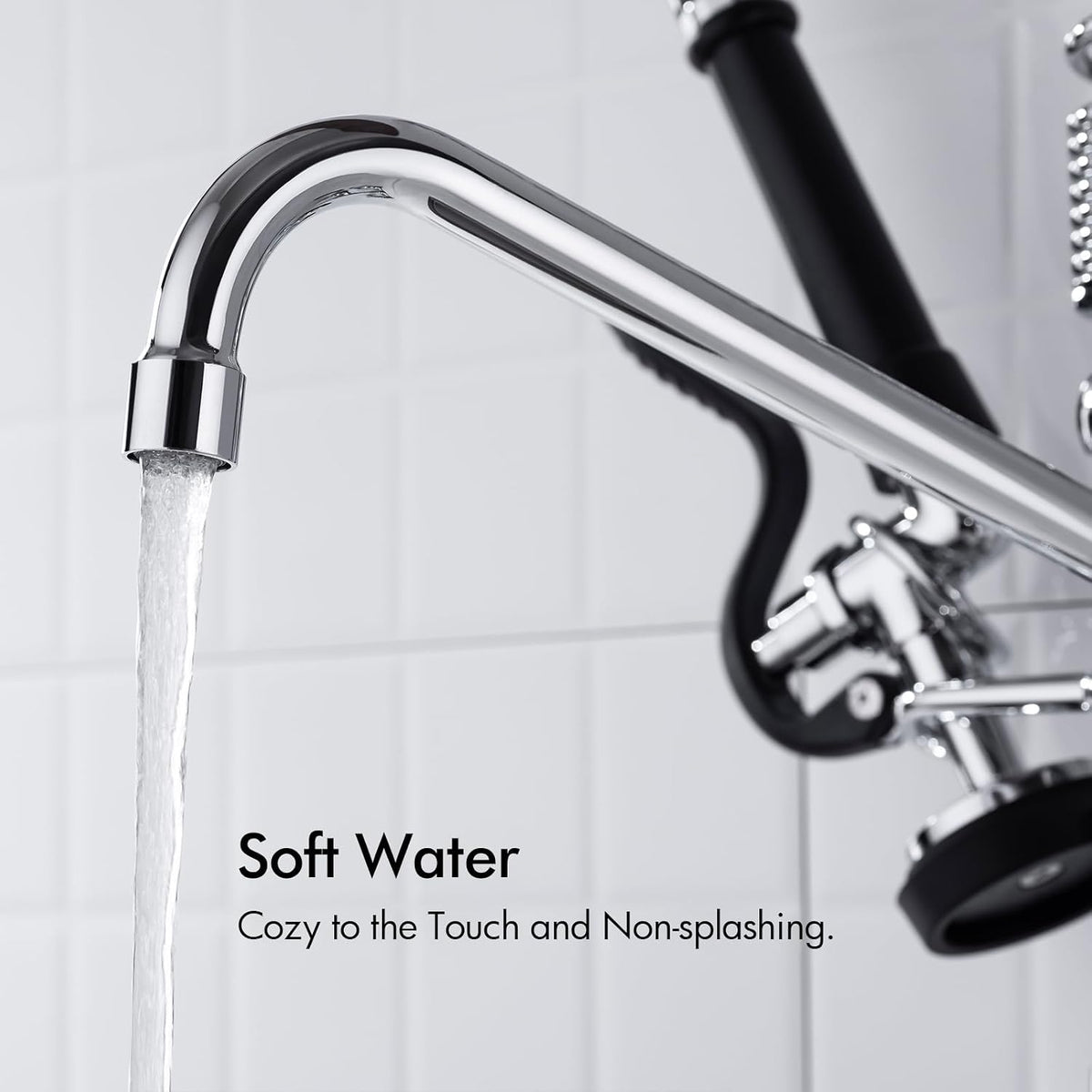 NSF/ANSI 61 Certified BAGNOLUX Commercial Sink Faucet, Rv Kitchen Faucet