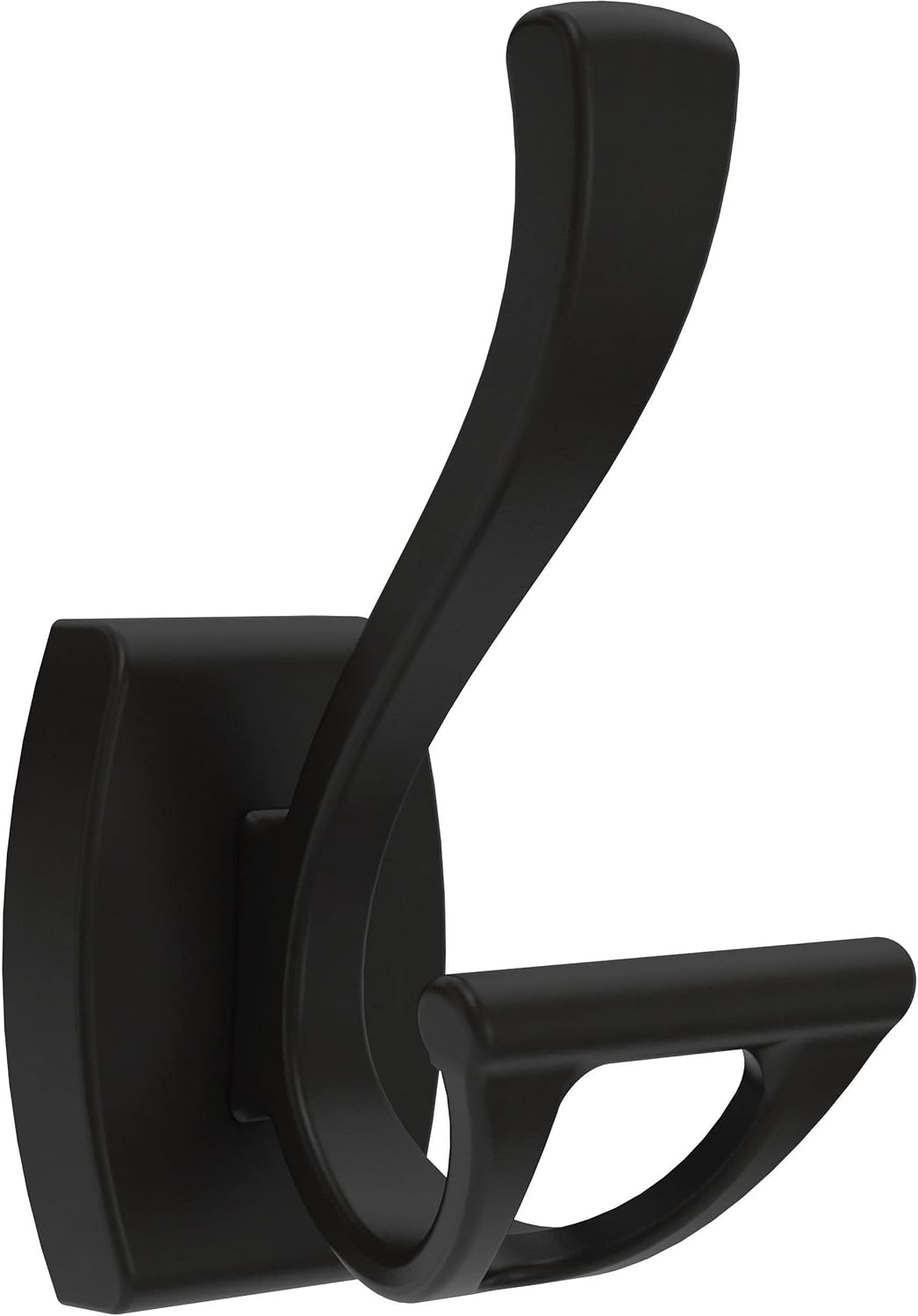 DELTA Dansant Towel Hook, Robe Hook Satin Nickel Towel Holder for Bathroom, Bathroom Accessories, 135241 2.4 x 2.9 x 4.8 Inches
