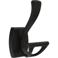 DELTA Dansant Towel Hook, Robe Hook Satin Nickel Towel Holder for Bathroom, Bathroom Accessories, 135241 2.4 x 2.9 x 4.8 Inches