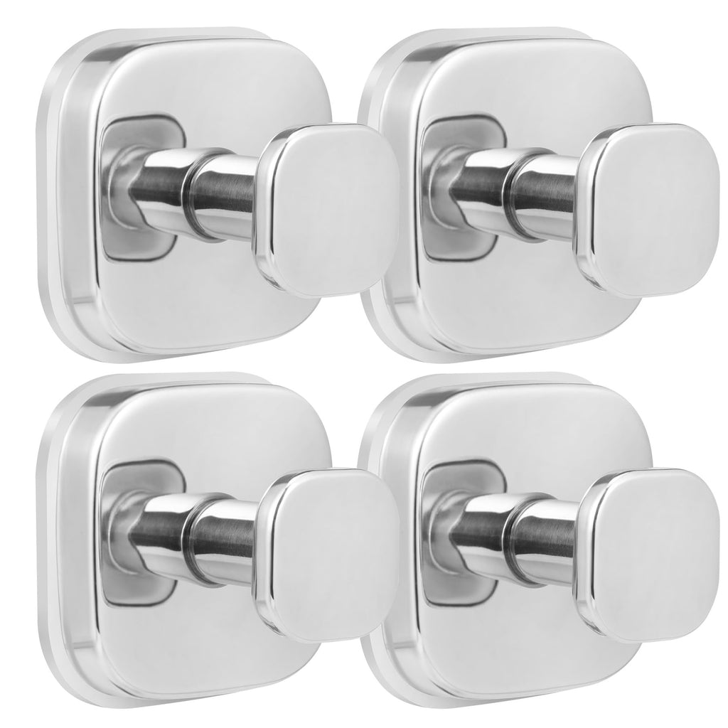Large Suction Cup Hooks for Shower, 15 lb Towel and Robe Hooks