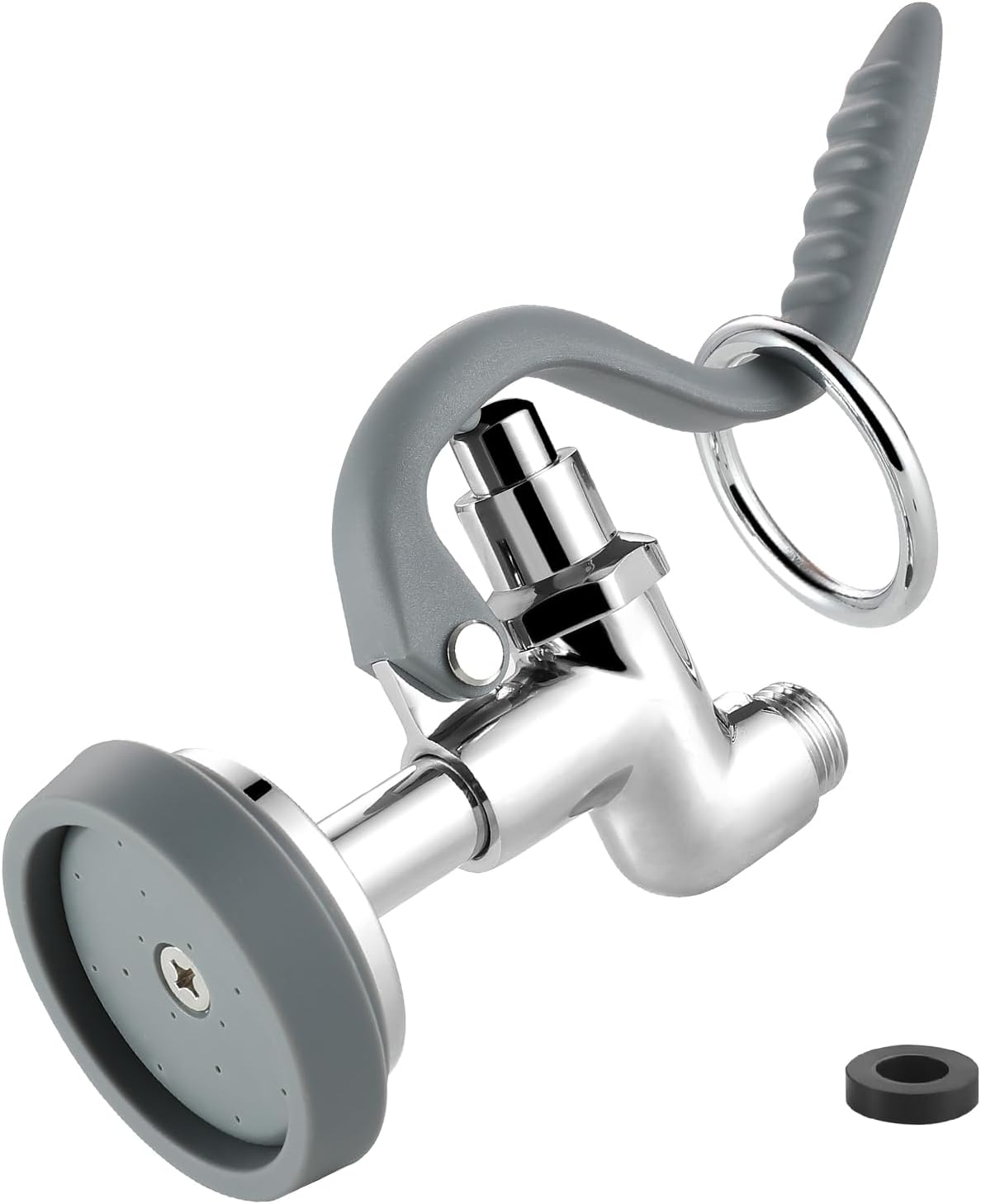 Replacement B-0107 Commercial Sink Sprayer Valve for T&S Brass, High-Pressure Pre Rinse Spray Valve Dish Sprayer Nozzle with Ergonomic Handle, Faucet Parts for Commercial Kitchen Faucet