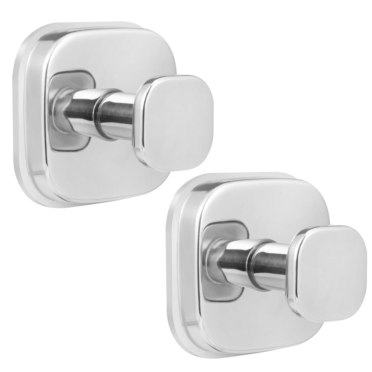 Large Suction Cup Hooks for Shower, 15 lb Towel and Robe Hooks