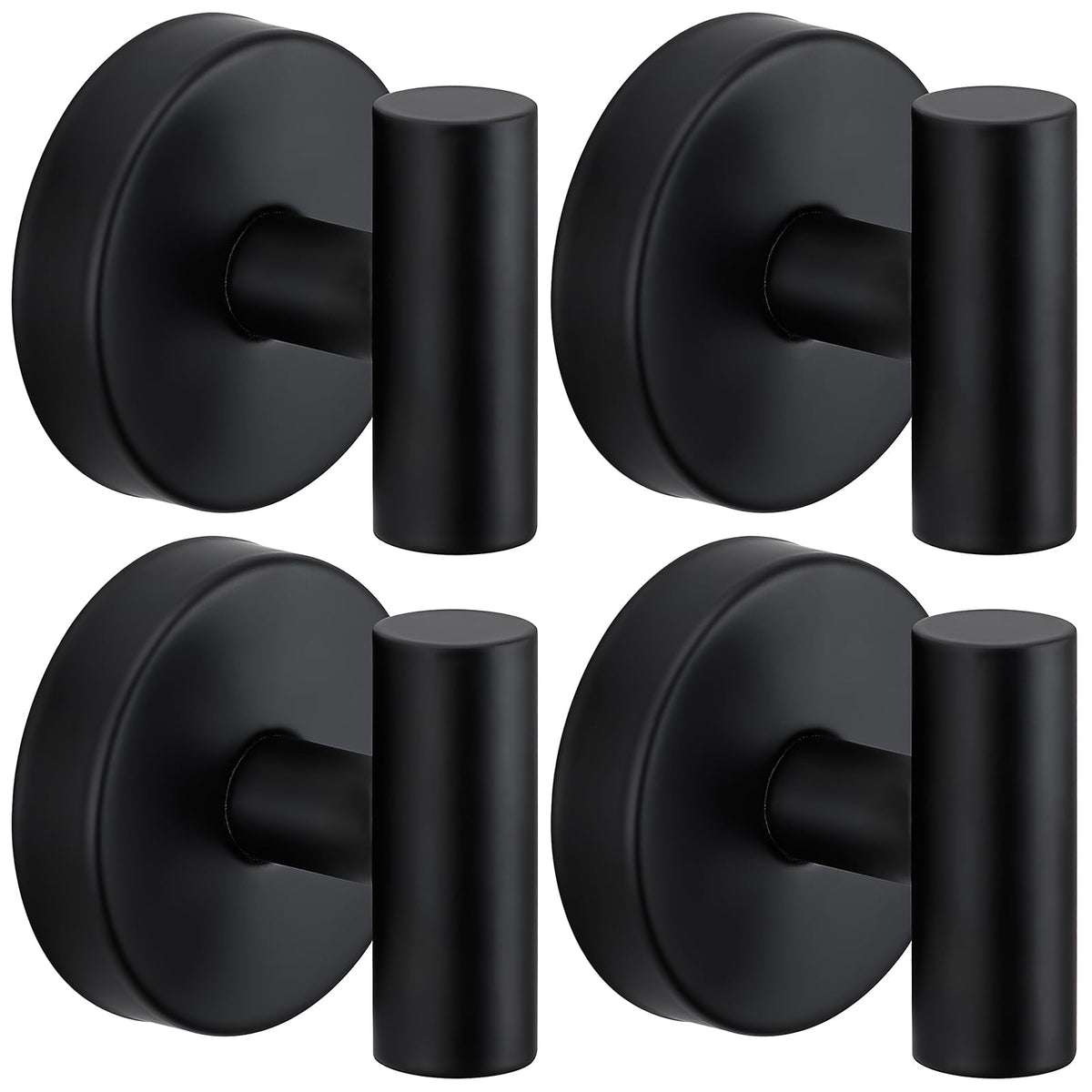 Suction Cup Hooks for Shower - Bathroom Reusable Towel Hooks