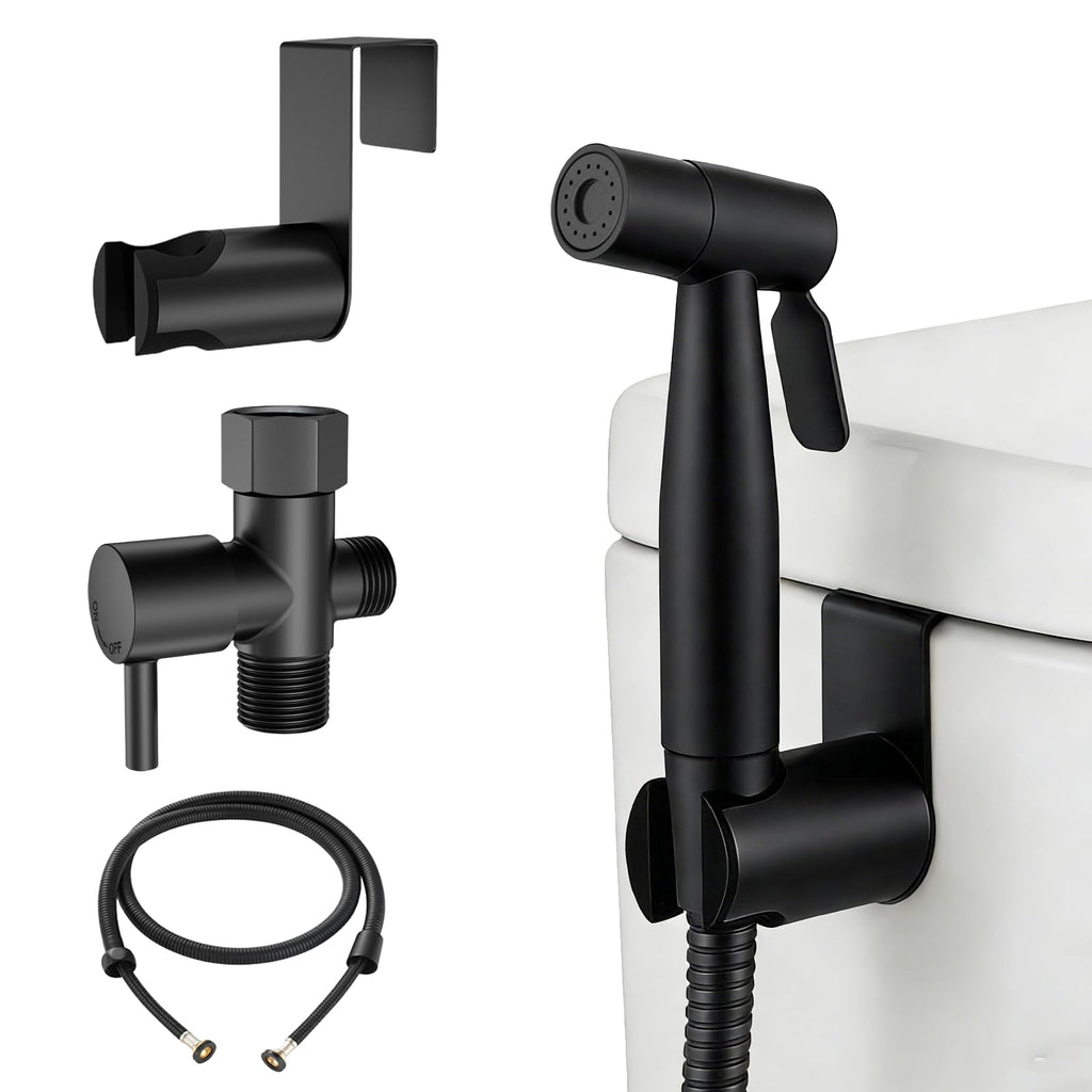 Brushed Gold Handheld Bidet Sprayer Set for Toilet