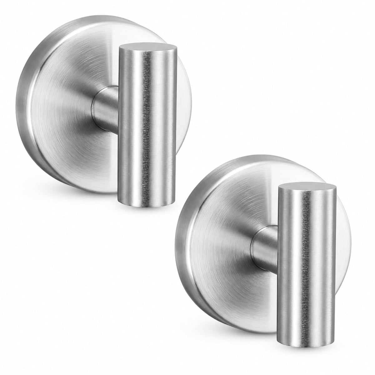 15 lb Suction Cup Hooks for Shower, No-Drill Towel & Robe Hooks