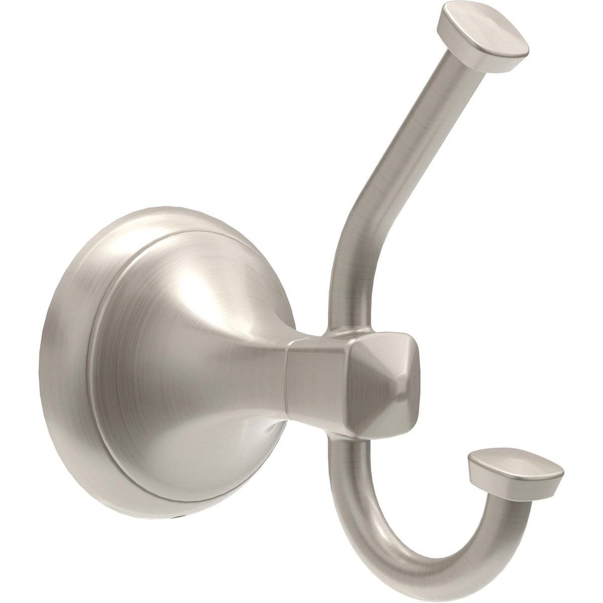 Delta Double Towel Hook for Bathroom or Kitchen| Polished Chrome | Cassidy Accessories