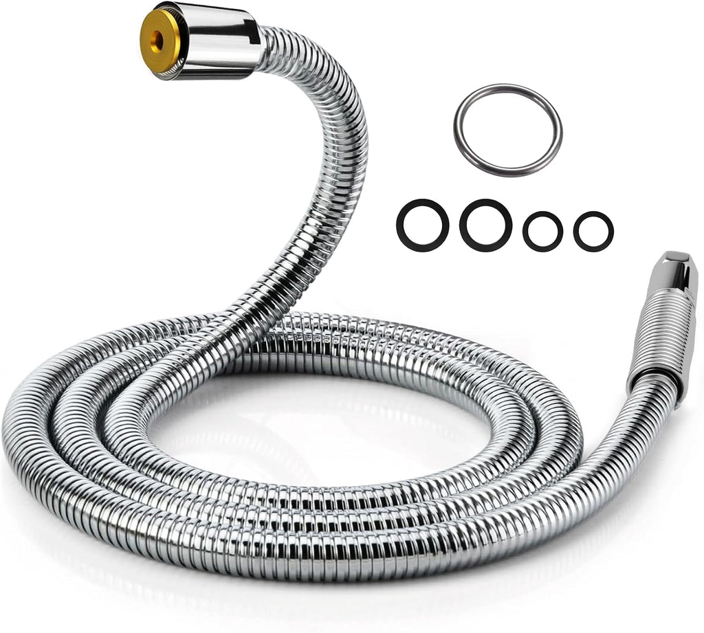 45 Inch Commercial Pre Rinse Spray Hose for Industrial Kitchen Sinks Faucet