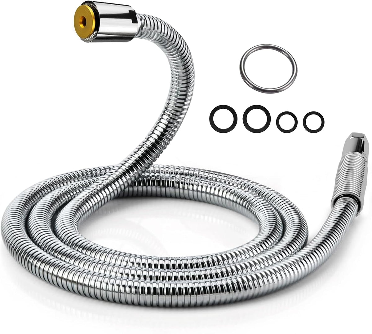 45 Inch Commercial Pre Rinse Spray Hose for Industrial Kitchen Sinks Faucet