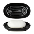 White Ceramic Soap Dish/Tray for Bathroom Shower Kitchen