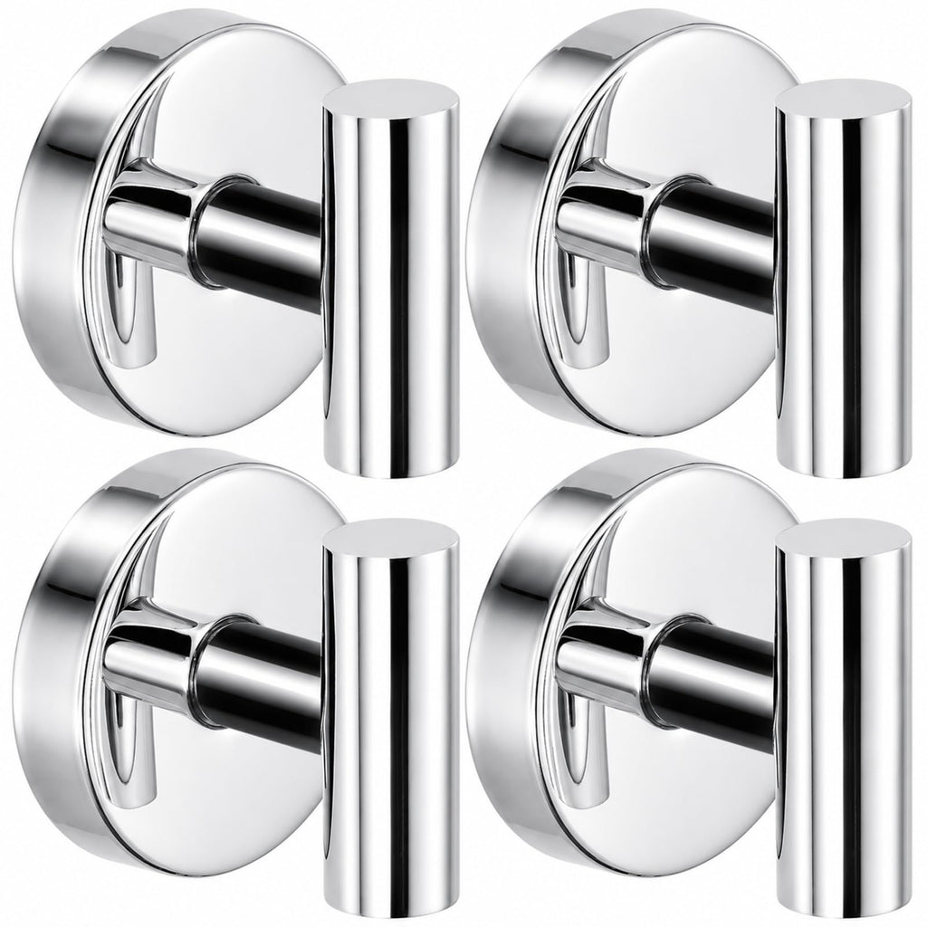 Suction Cup Hooks for Shower - Bathroom Reusable Towel Hooks