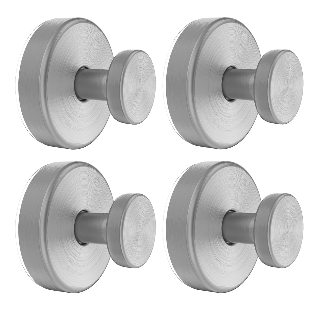 Vacuum Suction Cup Hooks for Shower, Shower Hooks for Inside Shower Glass Window, Mirror, No Drill Towel Hooks for Bathrooms, Bath Robe Coat Looafh Wreath Hook for Hanging - 2 Pack, Black