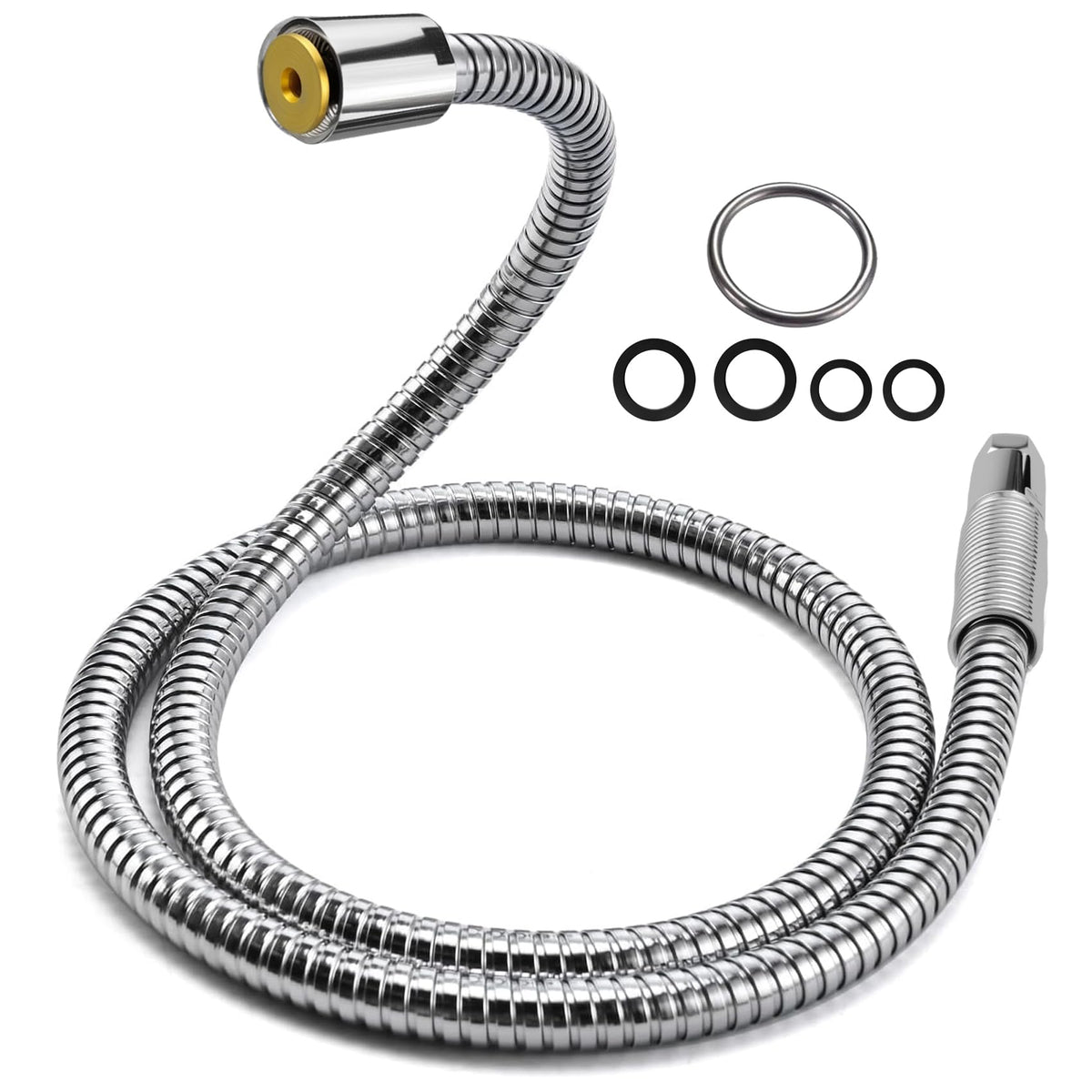 38 Inch Commercial Pre Rinse Spray Hose for Industrial Kitchen Sinks Faucet