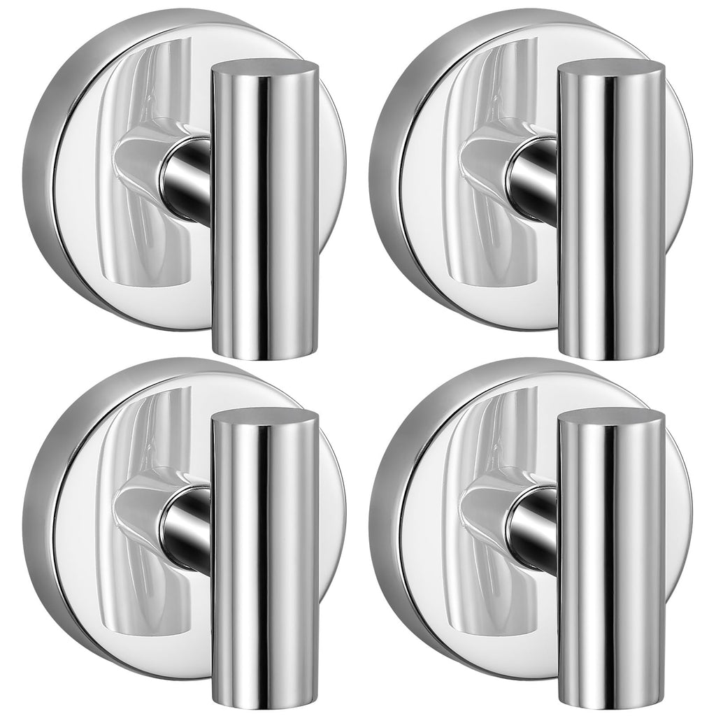 15 lb Suction Cup Hooks for Shower, No-Drill Towel & Robe Hooks