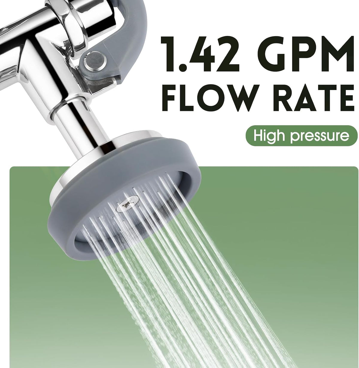 Pre Rinse Sprayer Valve with Handle Grip Assembly (Grey)