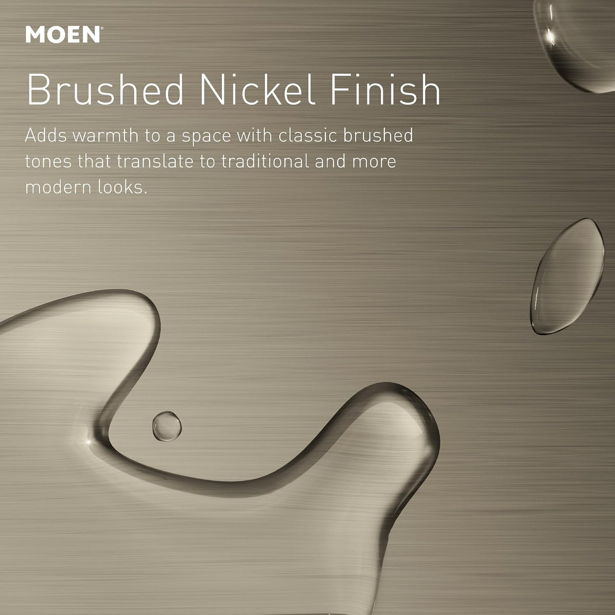 Moen YB2303BN Glyde Single Robe Hook, Brushed Nickel