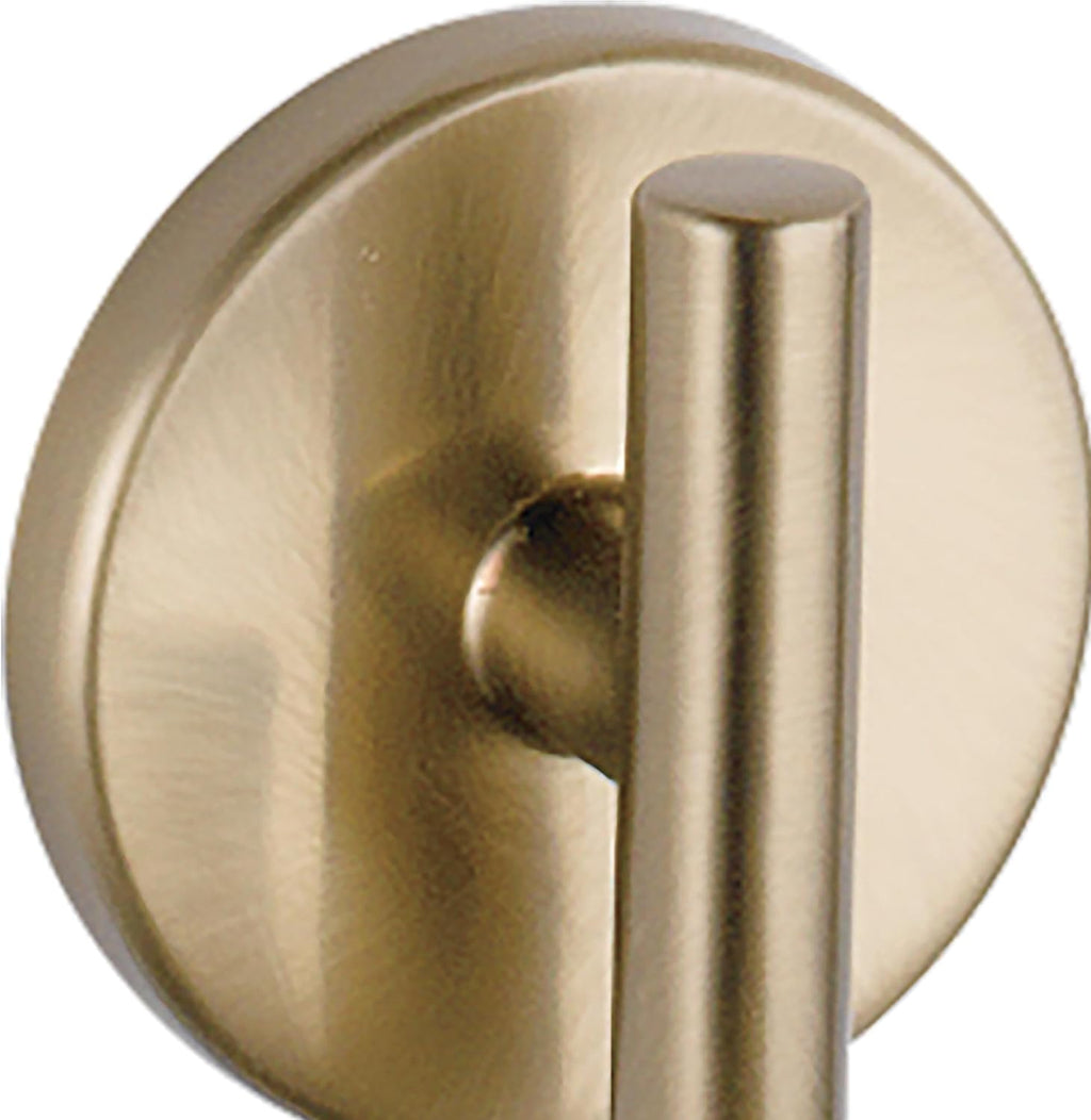 Delta Single Towel Hook for Bathroom or Kitchen| Champagne Bronze | Trinsic Accessories