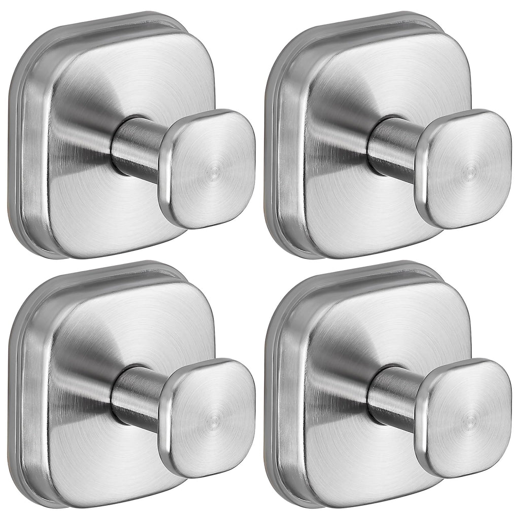 Large Suction Cup Hooks for Shower, 15 lb Towel and Robe Hooks