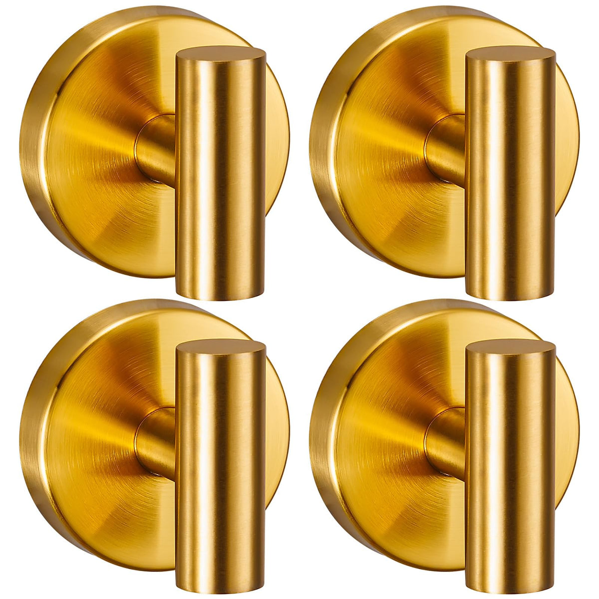 15 lb Suction Cup Hooks for Shower, No-Drill Towel & Robe Hooks