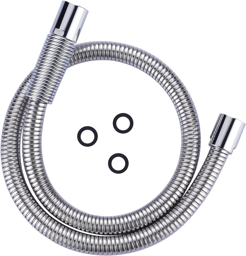 38" Commercial Sink Faucet Sprayer Hose, Pre-rinse Sprayer Hose for Commercial Kitchen Sink Faucet, 38 Inch Stainless Steel Flexible Hose Replacement Kit for Restaurant Industrial Dishwasher