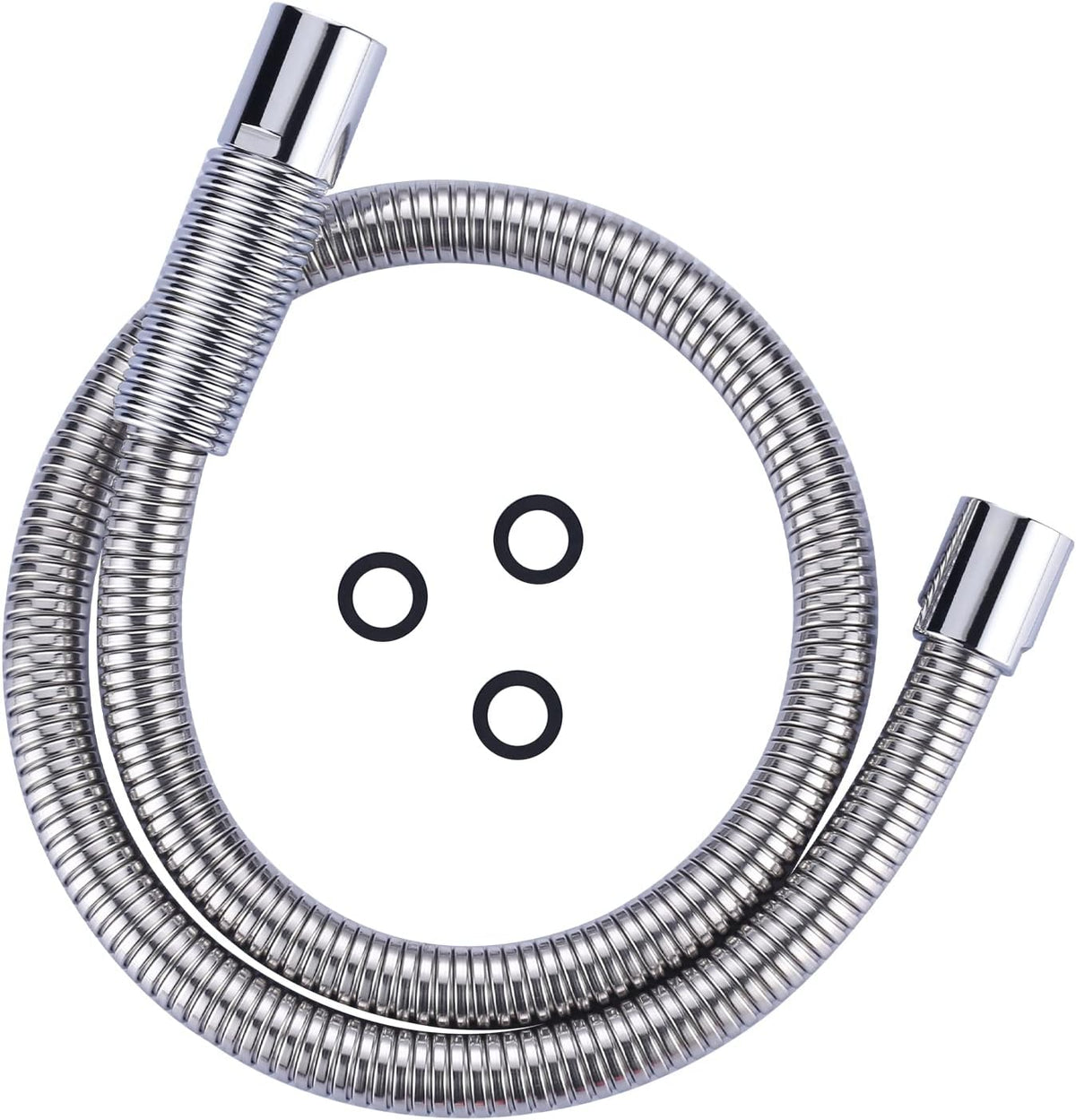 38" Commercial Sink Faucet Sprayer Hose, Pre-rinse Sprayer Hose for Commercial Kitchen Sink Faucet, 38 Inch Stainless Steel Flexible Hose Replacement Kit for Restaurant Industrial Dishwasher