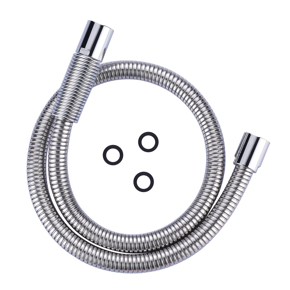 38" Commercial Sink Faucet Sprayer Hose, Pre-rinse Sprayer Hose for Commercial Kitchen Sink Faucet, 38 Inch Stainless Steel Flexible Hose Replacement Kit for Restaurant Industrial Dishwasher