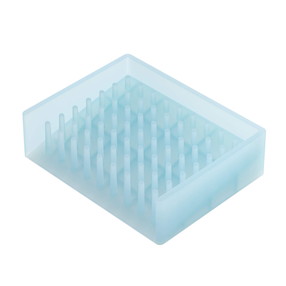Yamazaki Home Self Draining Soap Tray - Floating Holder Dish for Sink, Silicone, No Assembly Req.
